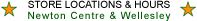 Newton Centre & Wellesley Locations